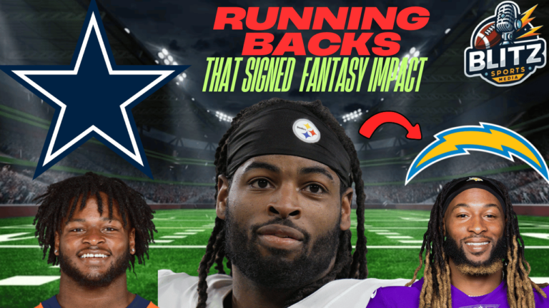 NFL RUNNING BACKS THAT HAVE SIGNED