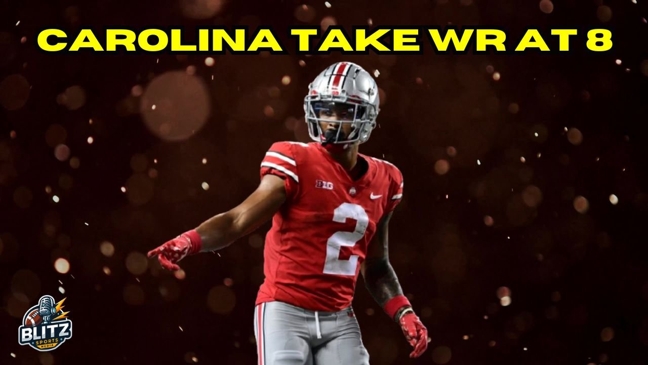 carolina take wr at 8