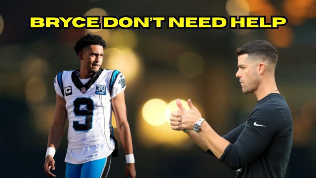 Bryce young and Dave Canales