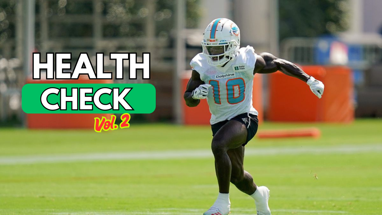 Health Check: 2025 Fantasy Football Injury Outlook Vol. 2