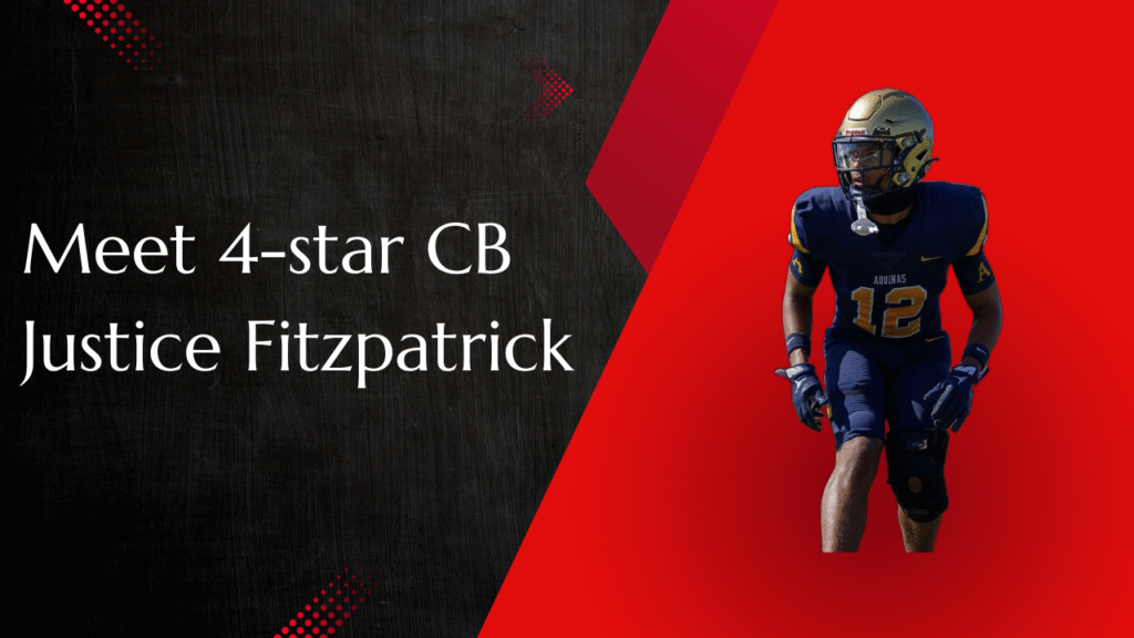 Meet 4 star CB Justice Fitzpatrick