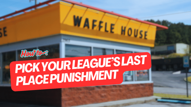 How to Pick the Perfect Last-Place Punishment for Your Fantasy Football League