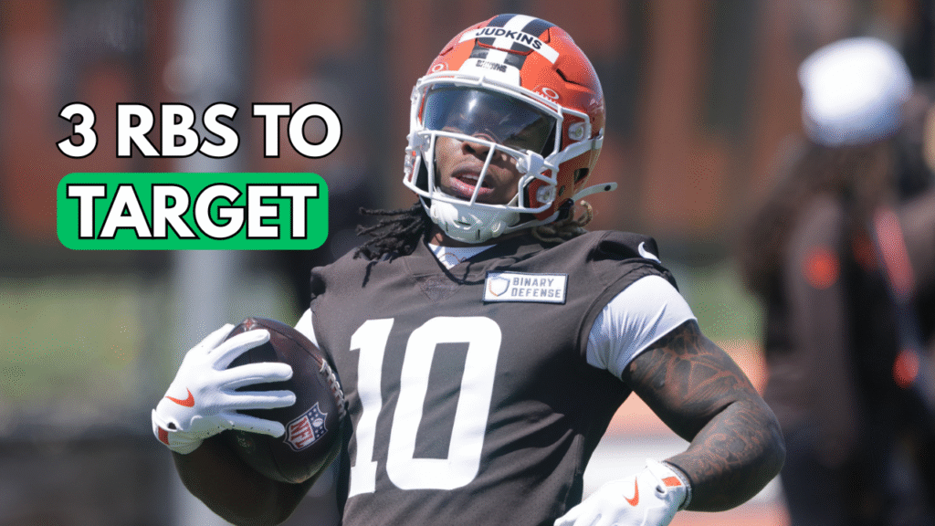 3 RBs to Target at Current ADP