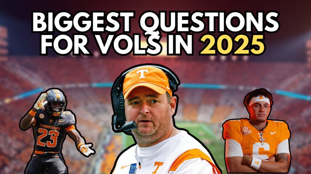 2025, Vols, Josh Heupel