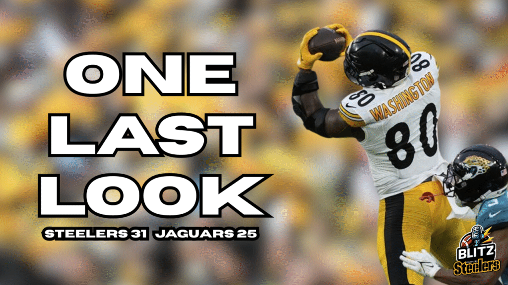 Steelers preseason week 1 final thoughts