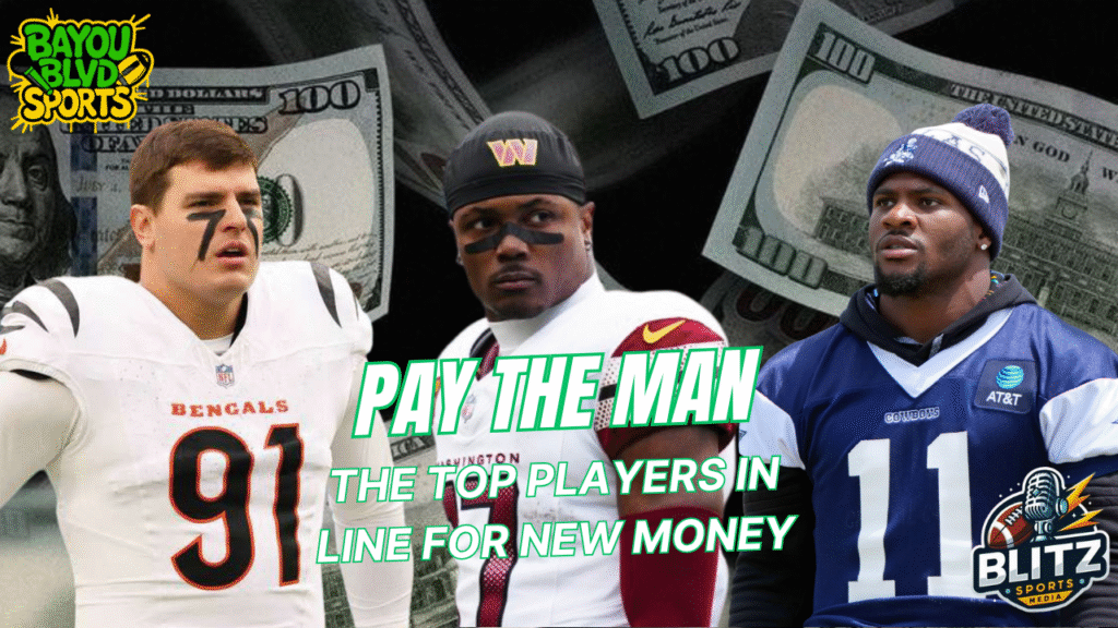 NFL, NFL Contracts, PAY THE MAN