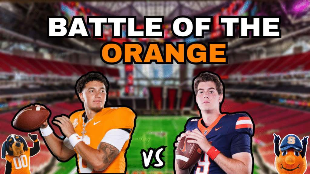 Tennessee Volunteers, Quarterback, Syracuse Orange