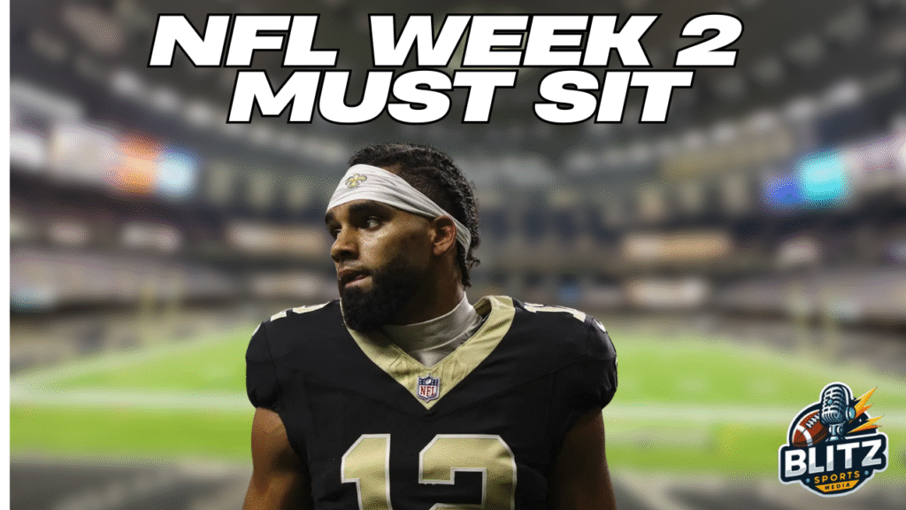 NFL Week 2 Must Sit Players
