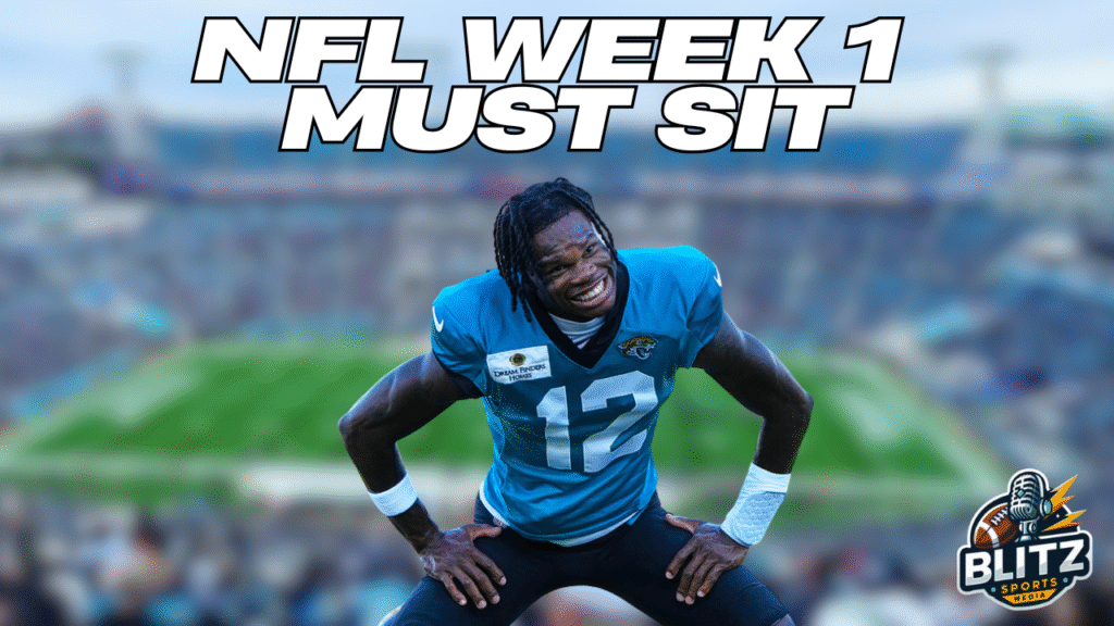 NFL Week 1 Must Sit