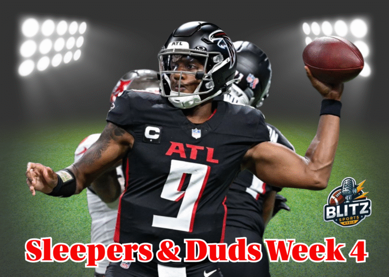 Sleepers Duds Week 4