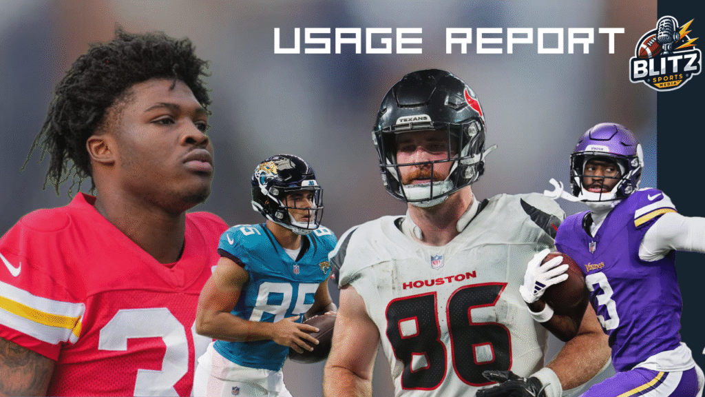 week 4 fantasy football usage