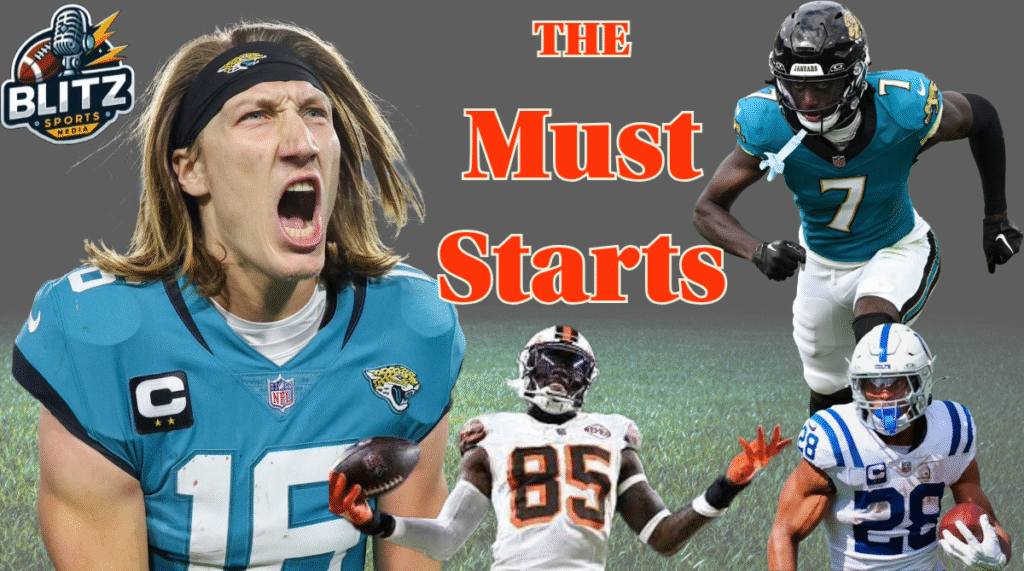 The Must Starts Week 1