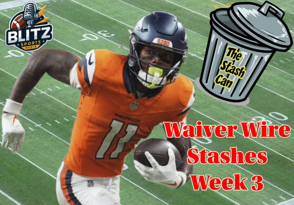 Waiver Wire Stashes week 3
