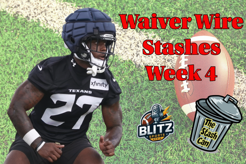 Waiver Wire Stashes Week 4