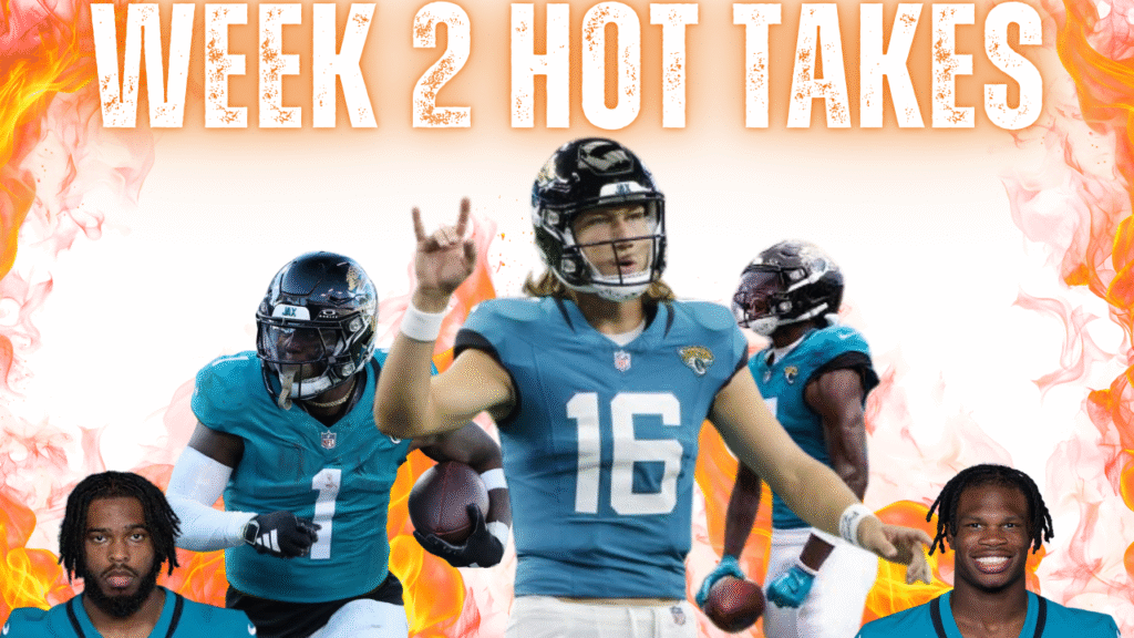 NFL WEEK 3 HOT TAKES