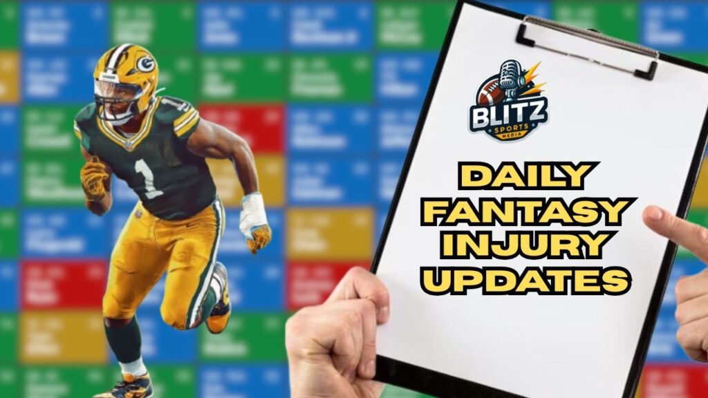 Daily Fantasy Football Injury Report