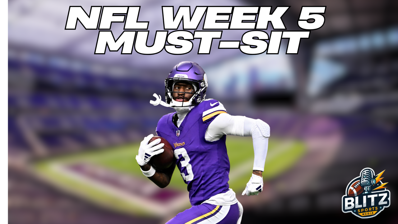NFL Week 5 Must Sit