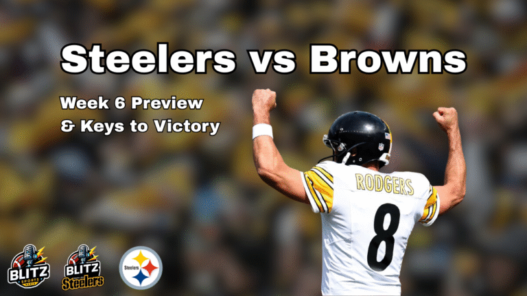 Steelers vs Browns Preview, Week 6, 2025