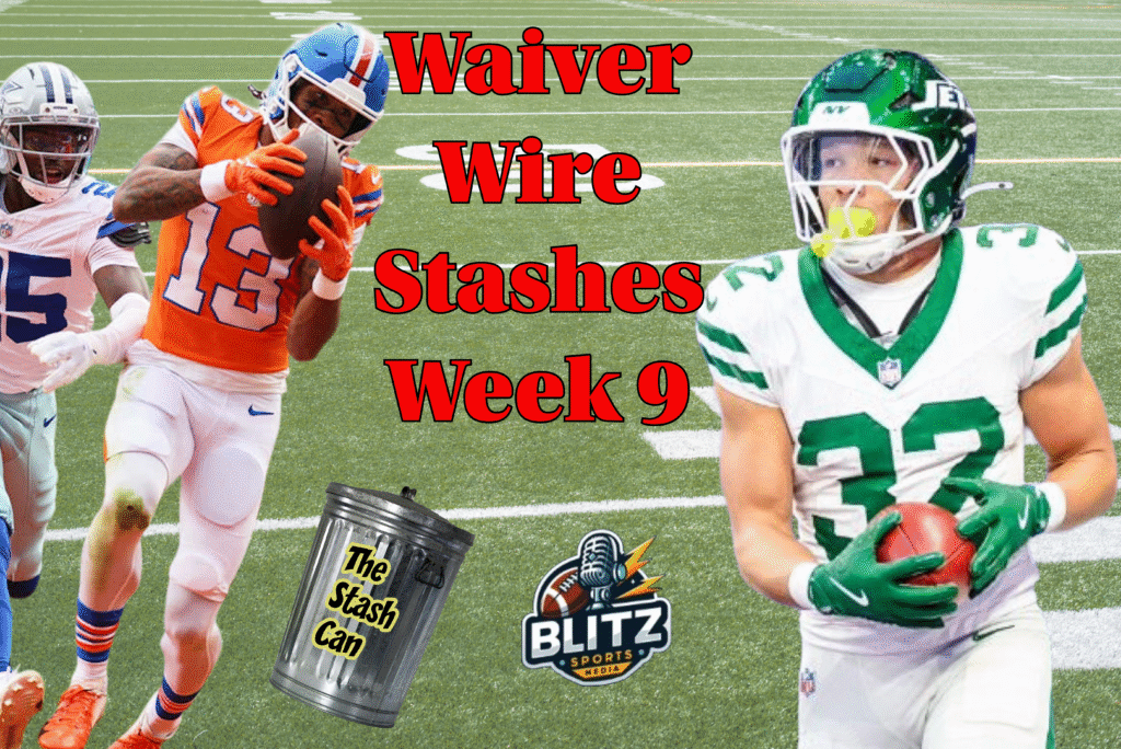 Waiver Wire Stashes Week 9