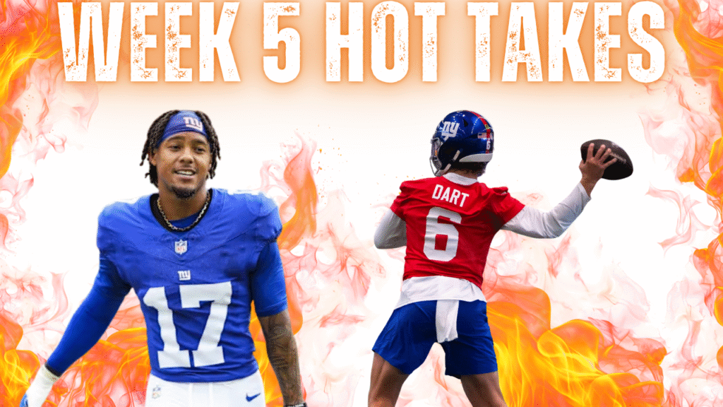 NFL Week 5 Hot Takes