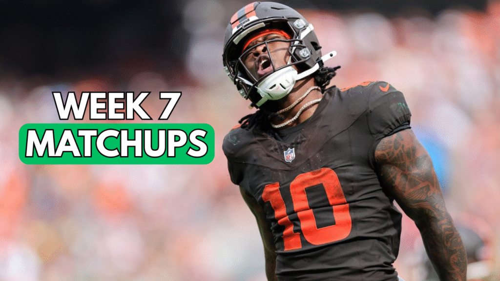 Week 7: Best and Worst Matchups (Fantasy Football)