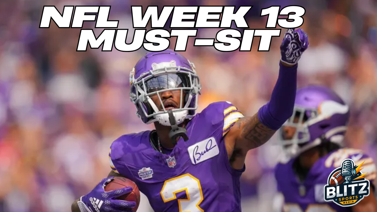 NFL Week 13 Must Sit