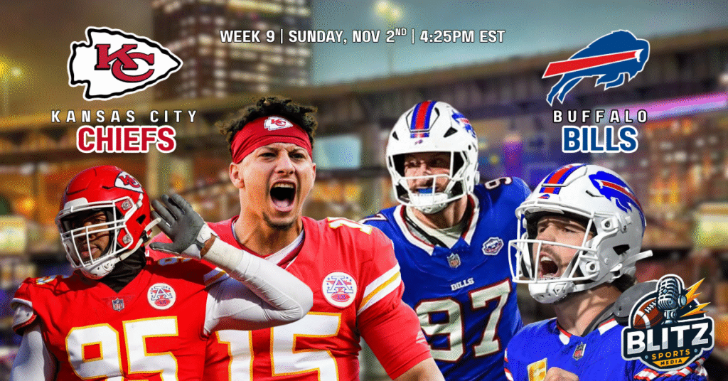 Kansas City Chiefs @ Buffalo Bills Week 9 Preview