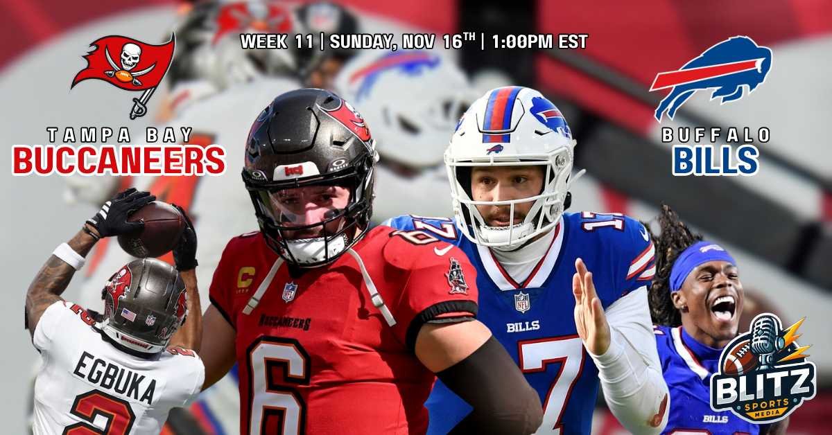 Tampa Bay Buccaneers @ Buffalo Bills Week 11 Preview