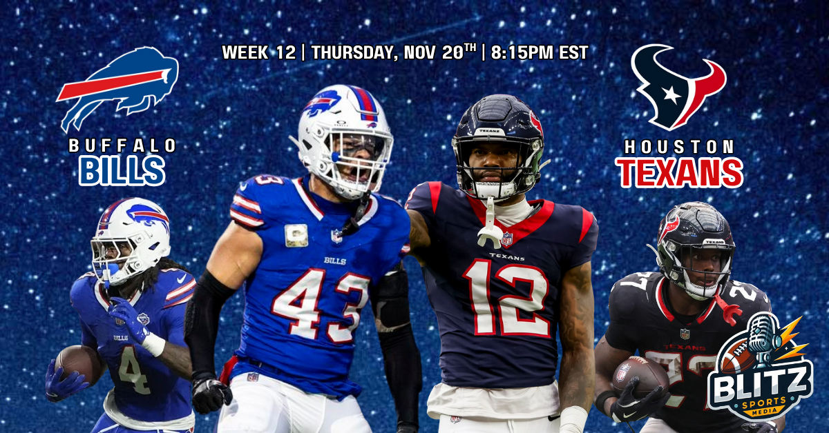 Buffalo Bills @ Houston Texans Week 12 Preview