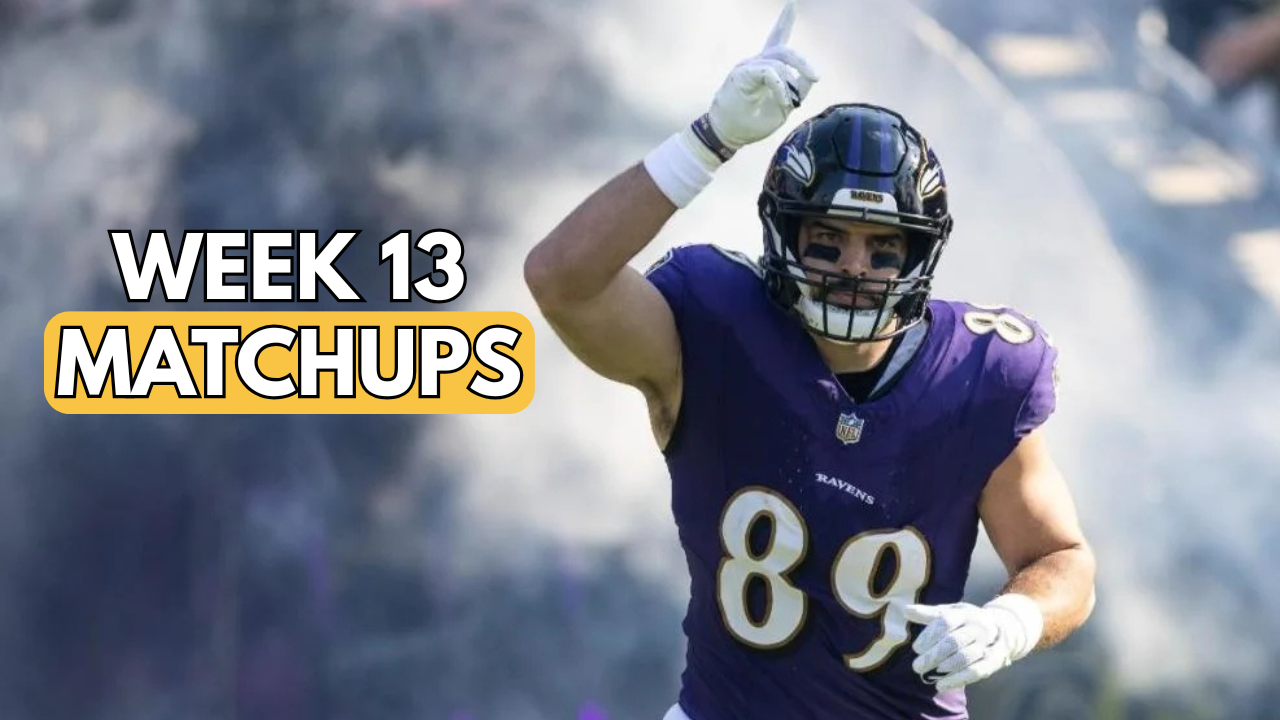 Week 13 Fantasy Matchups