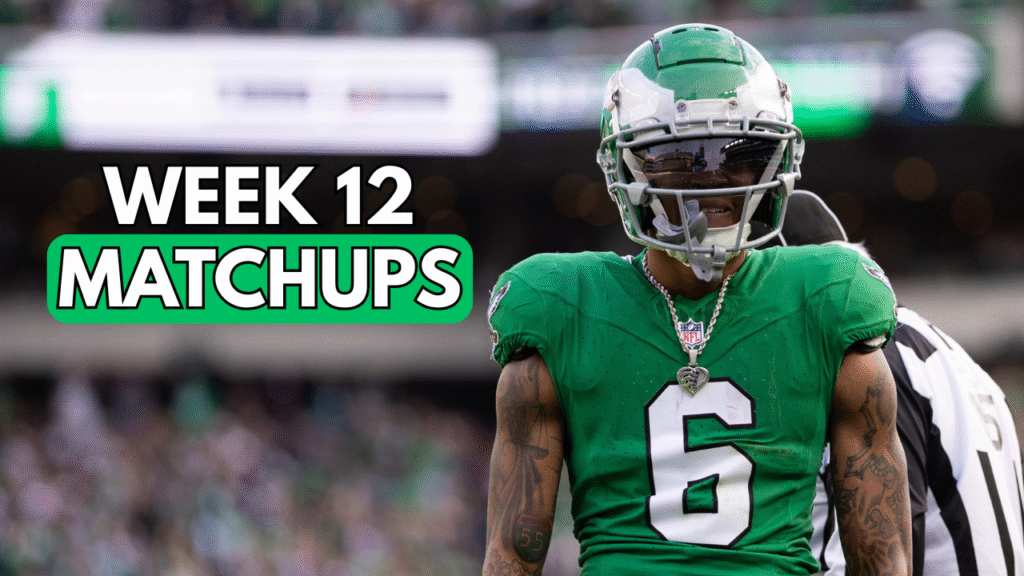 Week 12 Matchups
