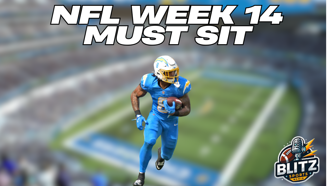 NFL Week 14 Must Sit