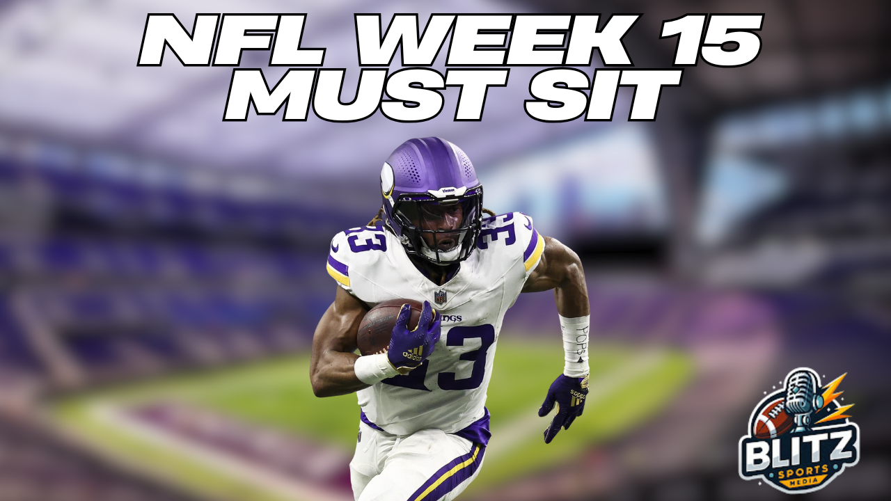NFL Week 15 Must Sit