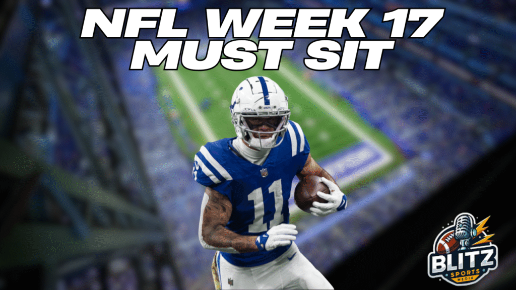 NFL Week 17 Must Sit