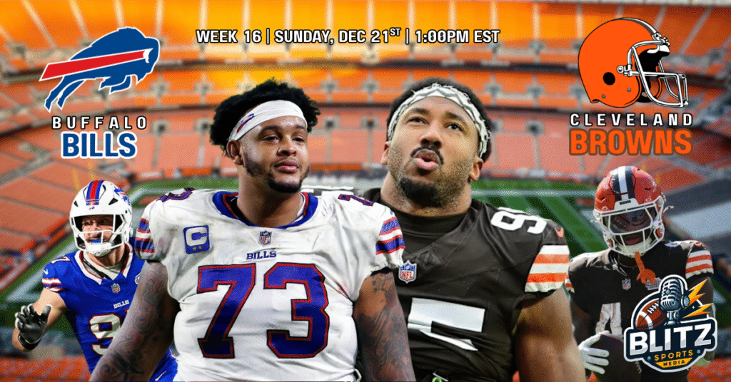 Buffalo Bills @ Cleveland Browns Week 16 Preview