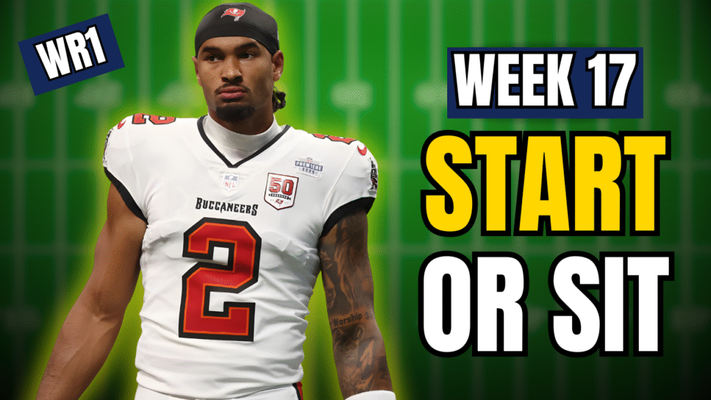 start and sit fantasy football week 17