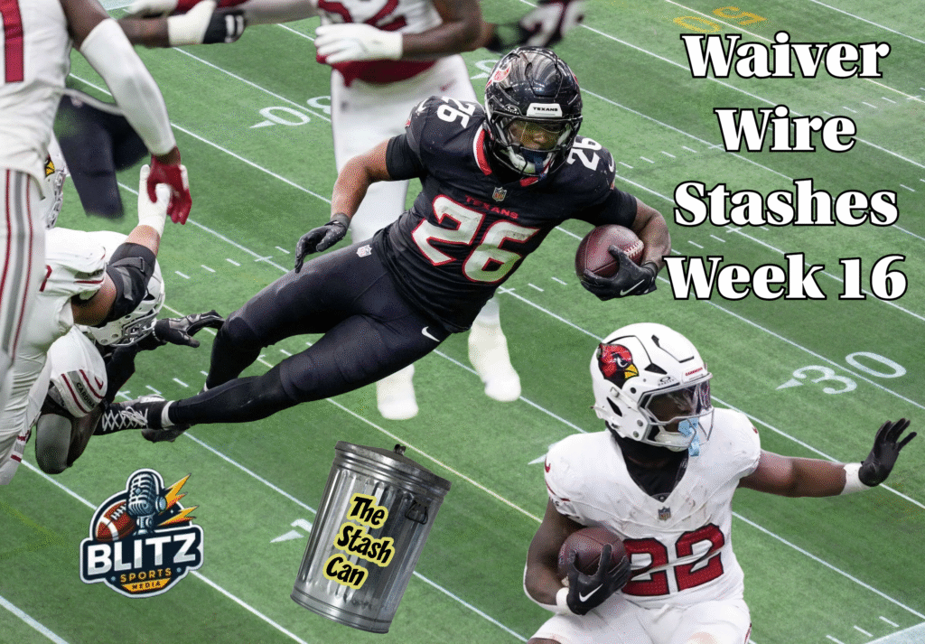 Waiver Wire Stashes Week 16