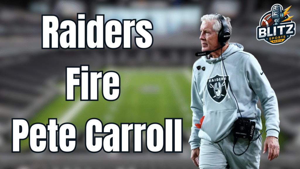 Las Vegas Raiders Fire HC Pete Carroll
