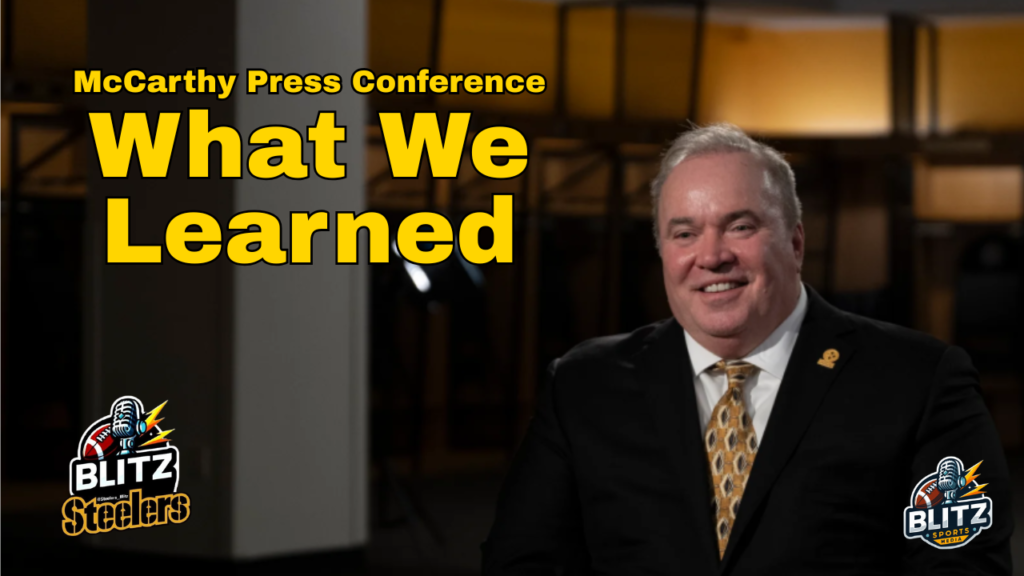 McCarthy Press Conference: What We Learned