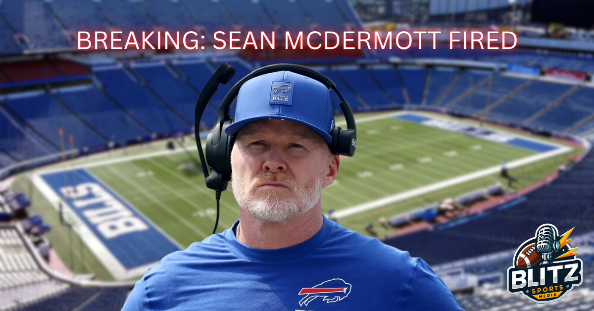 BREAKING: Sean McDermott Fired, Sending Shockwaves Through the Bills Organization