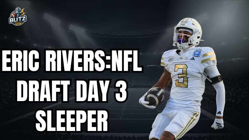 Eric Rivers Georgia Tech wide receiver and NFL Draft Day 3 sleeper prospect