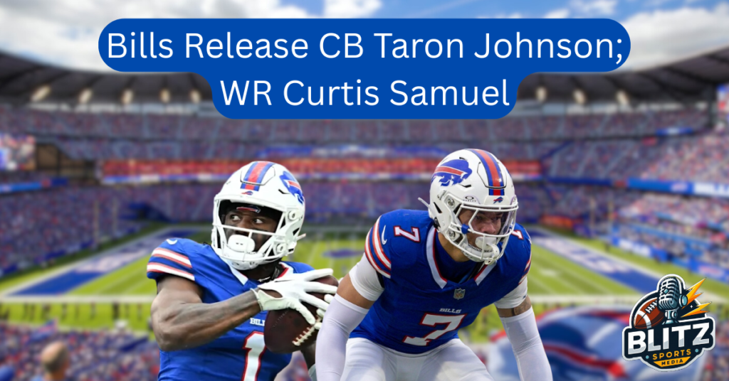 Bills Release CB Taron Johnson; WR Curtis Samuel