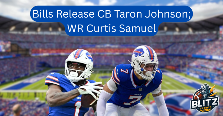 Bills Release CB Taron Johnson; WR Curtis Samuel
