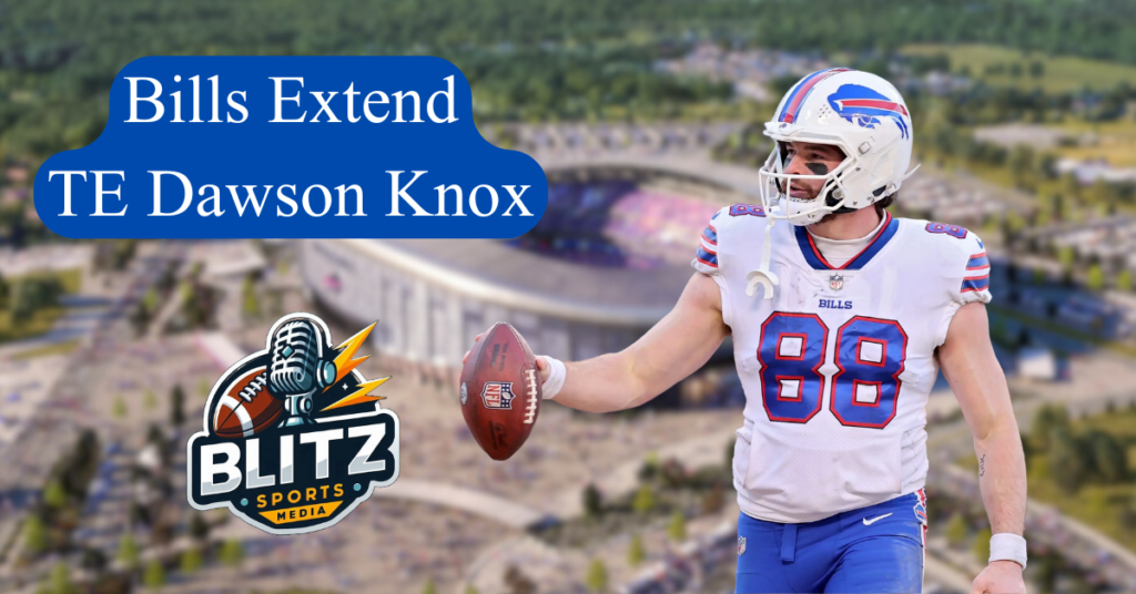 Bills Extend TE Dawson Knox