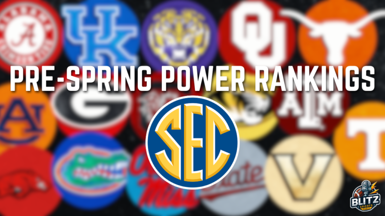 College Football Pre-Spring Power Rankings: SEC
