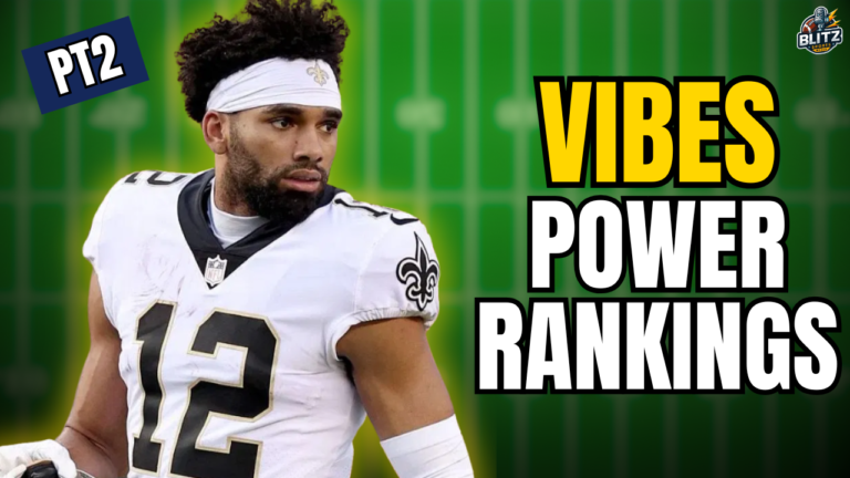 vibes power rankings fantasy football