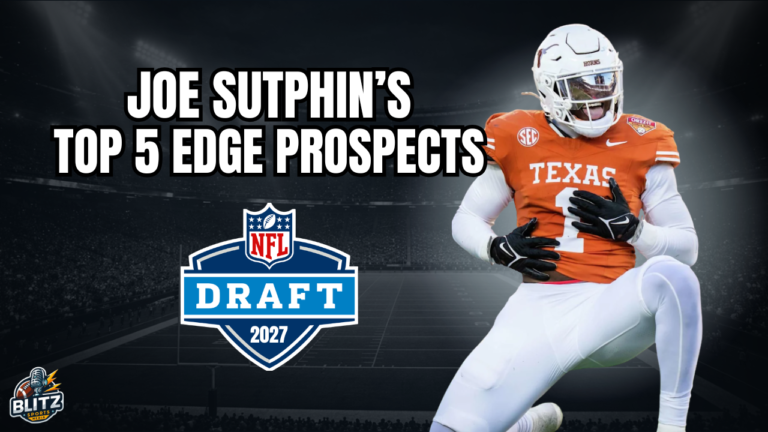 Top 5 EDGE prospects 2027 NFL draft 1.0