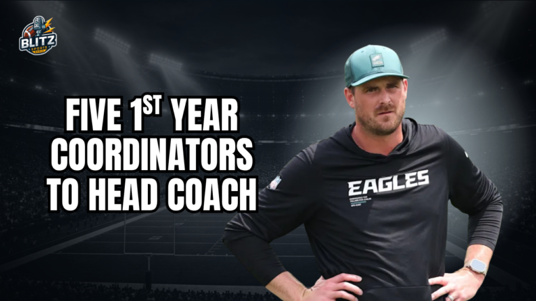 First Year Coordinators to Head Coach