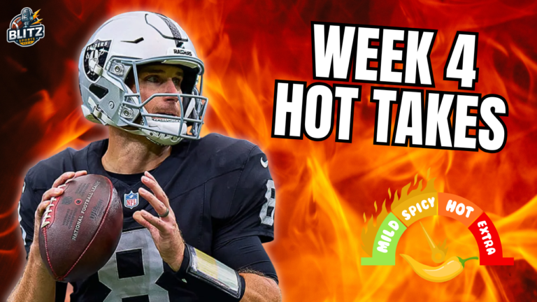 week 4 hot takes