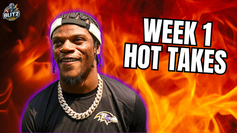 week 1 lamar jackson fantasy football hot takes